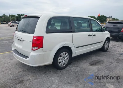 2013 Dodge Grand Caravan American Value Pkg from USA, damaged, VIN 2C4RDGBG4DR732657